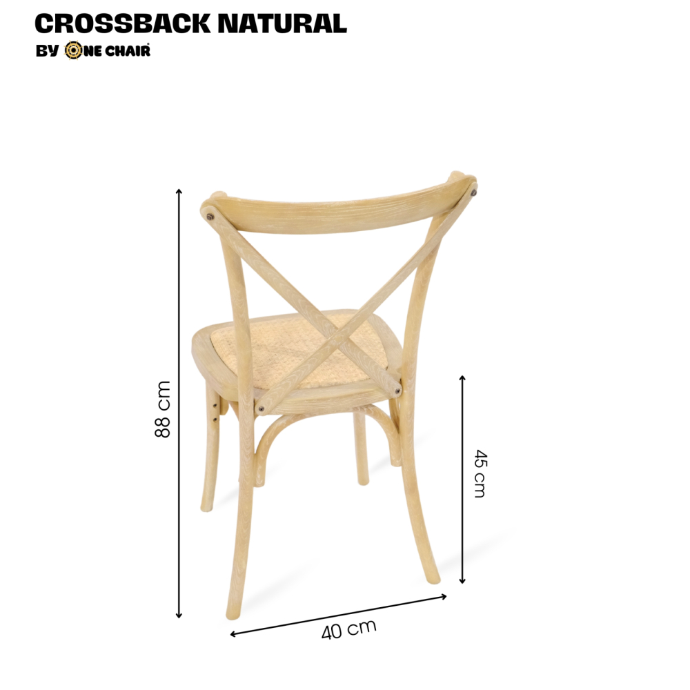Ghế Crossback Antique – Gần Gũi & Tinh Tế Cho Sự Kiện Ngoài Trời