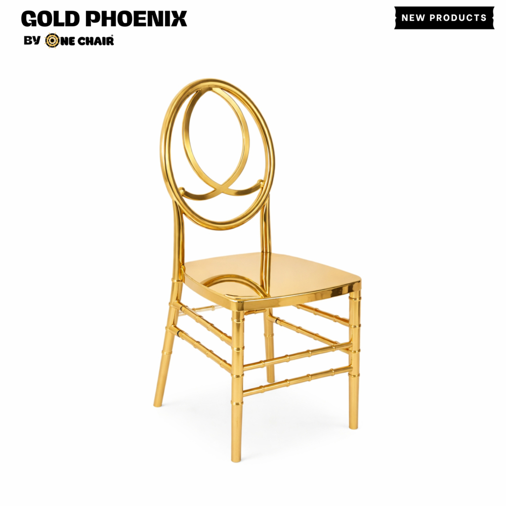 New Products | Gold Phoenix – Khung Ghế Mạ Vàng | Ghế Sự Kiện Sang Trọng