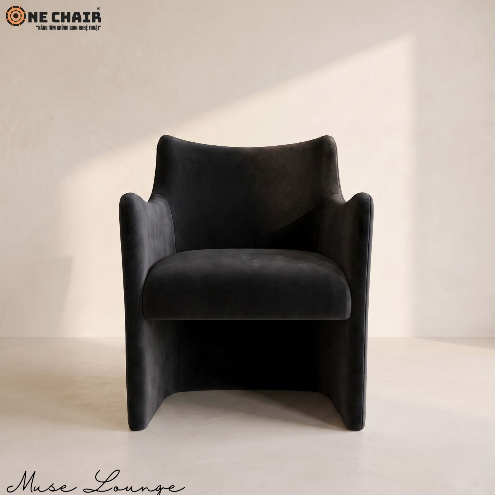 Muse Lounge Chair – Black