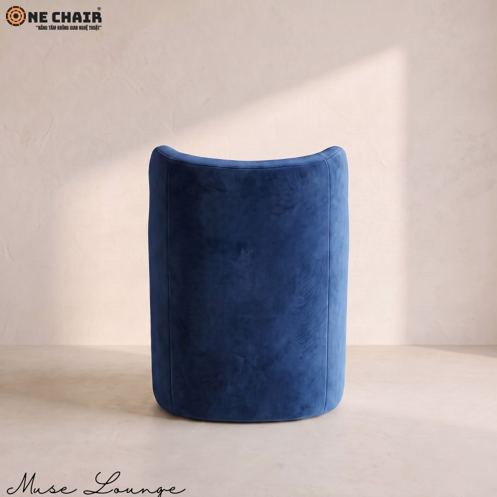 Muse Lounge Chair – Cobalt Blue