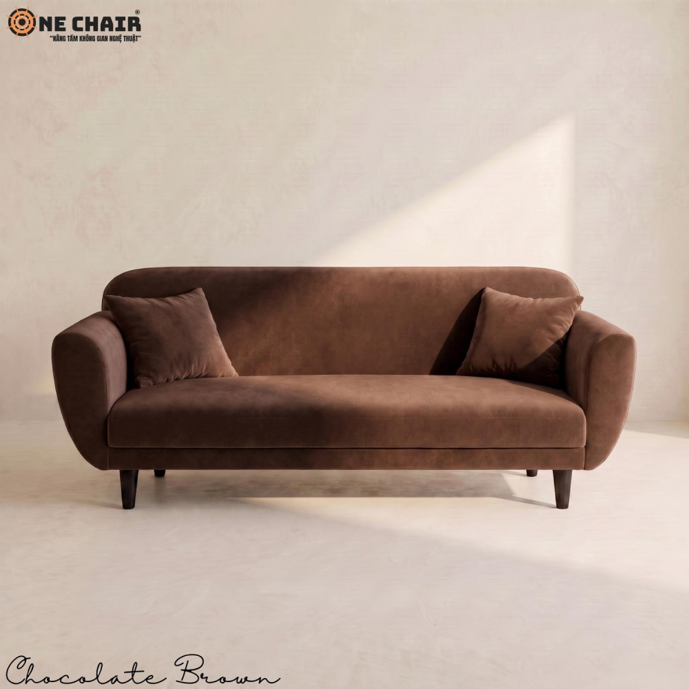 Long Sofa – Chocolate Brown