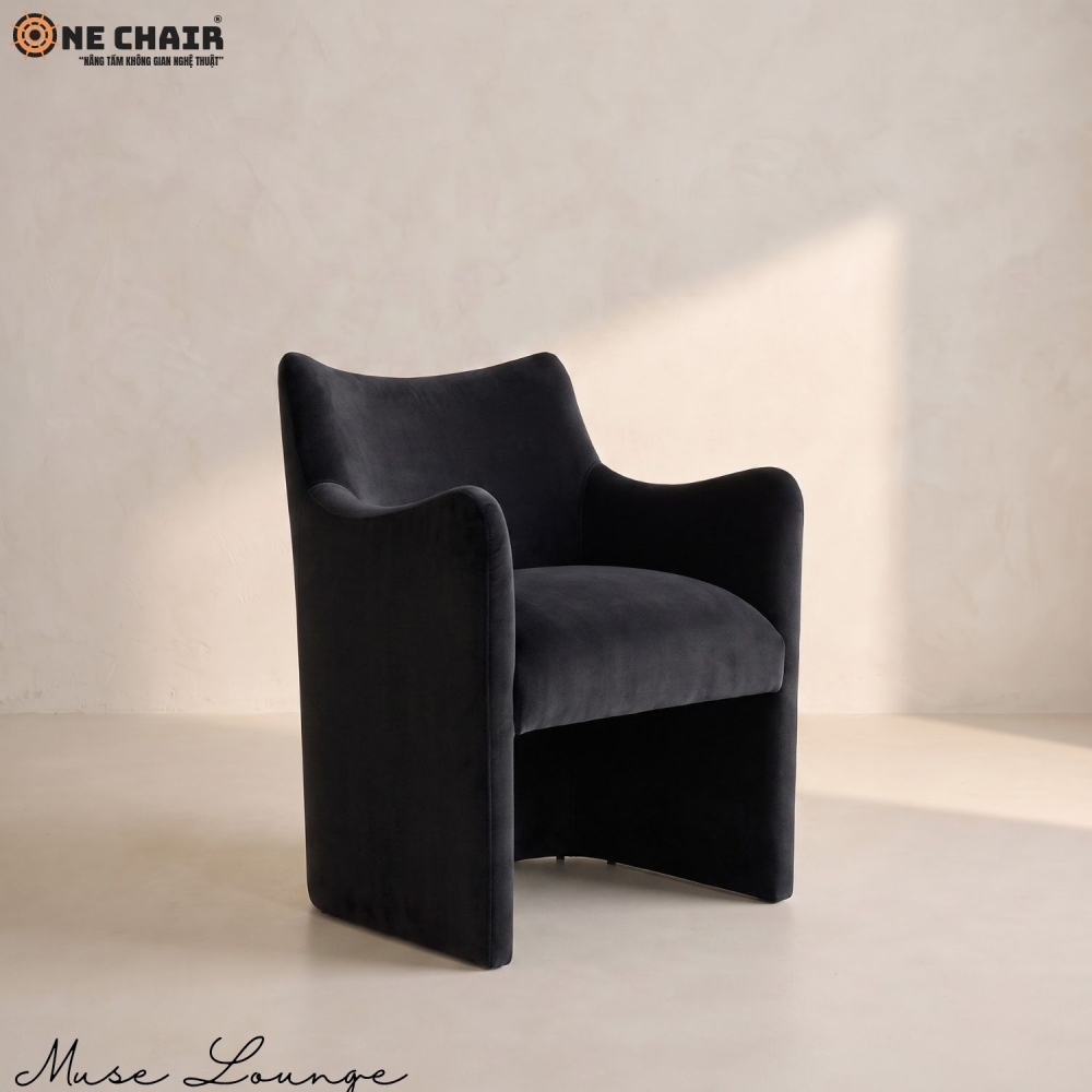 Muse Lounge Chair – Black