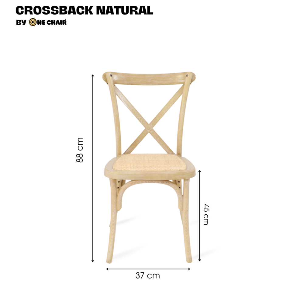 Ghế Crossback Antique – Gần Gũi & Tinh Tế Cho Sự Kiện Ngoài Trời