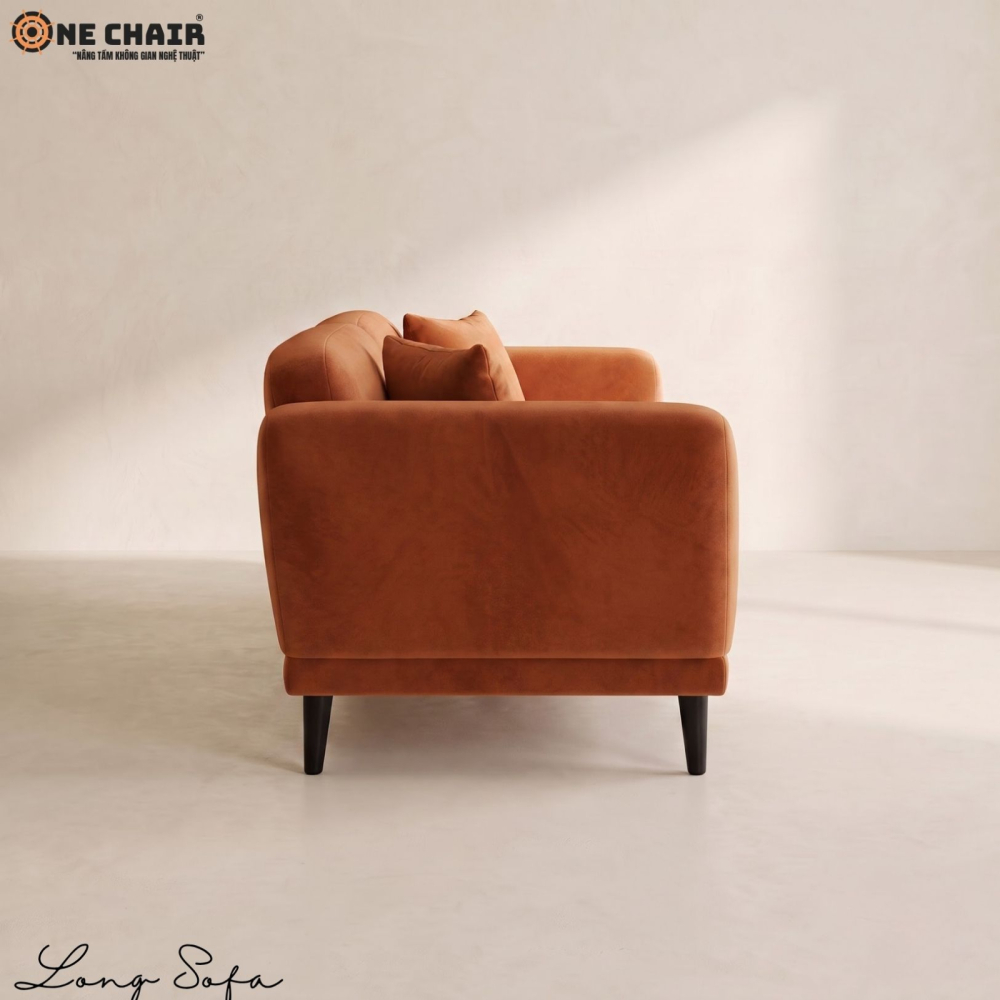 Double Sofa – Burgundy Wine