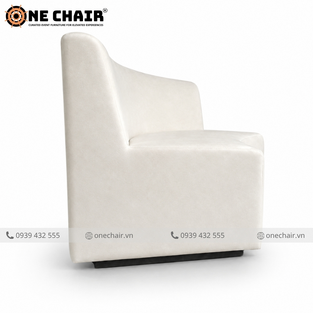 Sofa Cong Module - Crescent Incurve Modular Sofa Cho Sự Kiện Cao Cấp | ONE CHAIR