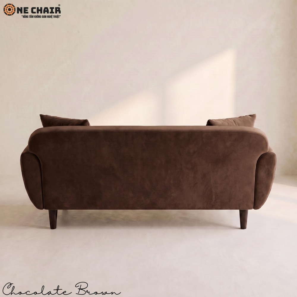 Long Sofa – Chocolate Brown