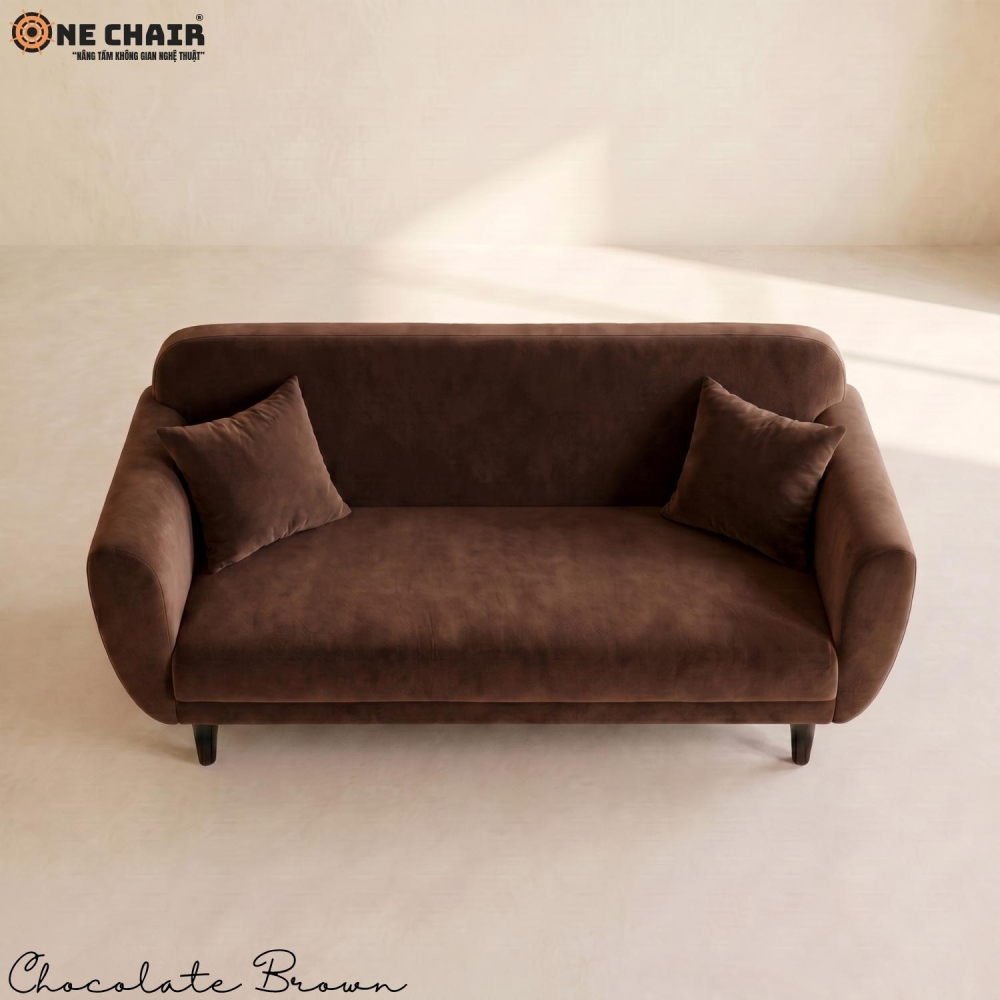 Long Sofa – Chocolate Brown