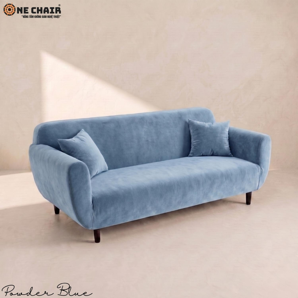 Long Sofa – Powder Blue