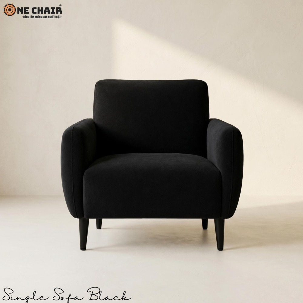 Single Sofa – Black