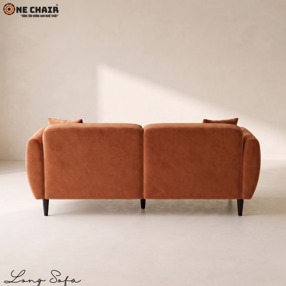 Double Sofa – Burgundy Wine