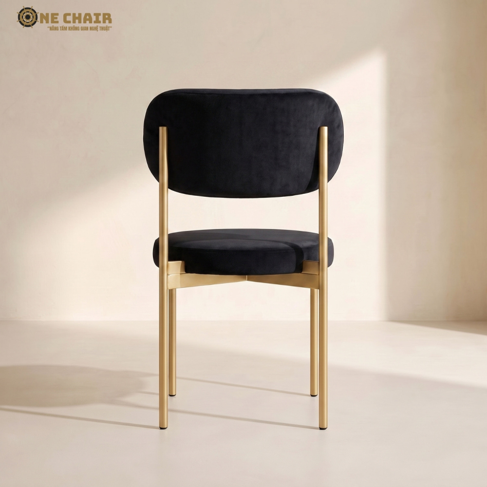 Velvet Chair – Black