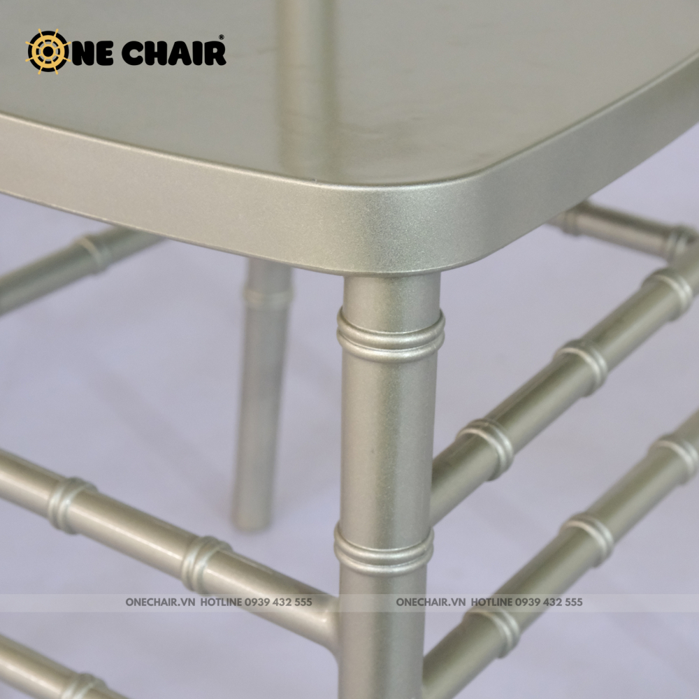Ghế Chiavari Tiffany - Resin Màu Champagne