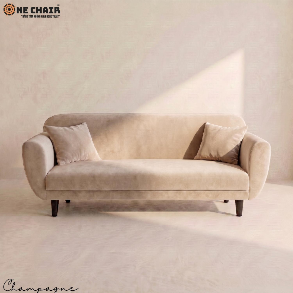 Long Sofa – Champagne