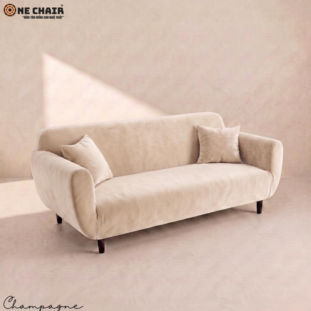 Long Sofa – Champagne