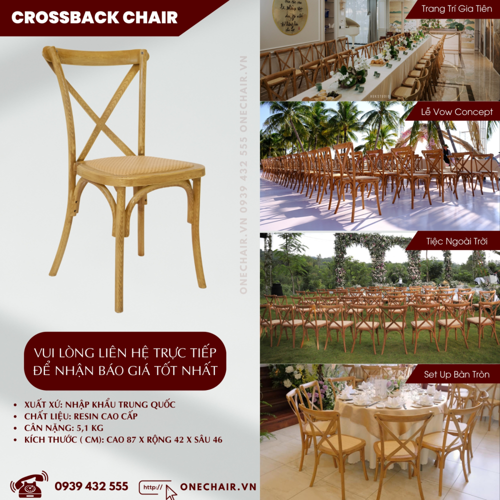 Báo Giá Dịch Vụ Thuê Bàn Ghế Sự Kiện Tiệc Đám Cưới Tốt Nhất | ONE CHAIR