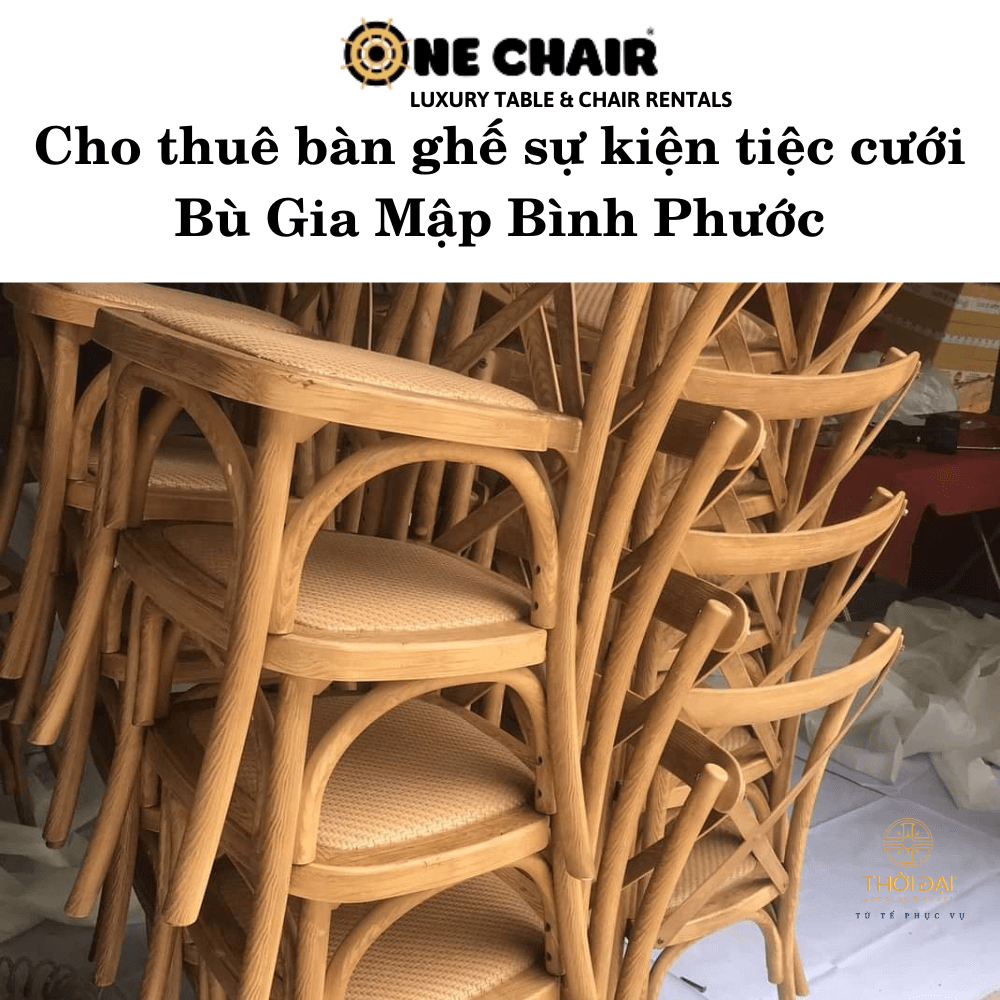 Cho thuê bàn ghế sự kiện tiệc cưới Bù Gia Mập Bình Phước