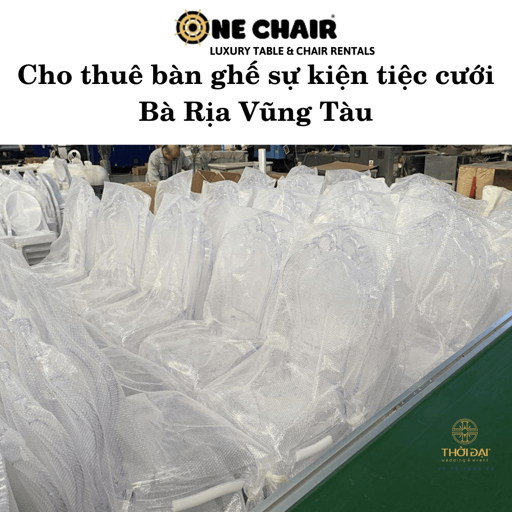 Cho thuê bàn ghế sự kiện tiệc cưới Bà Rịa Vũng Tàu