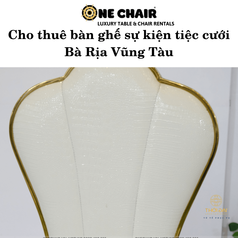 Cho thuê bàn ghế sự kiện tiệc cưới Bà Rịa Vũng Tàu