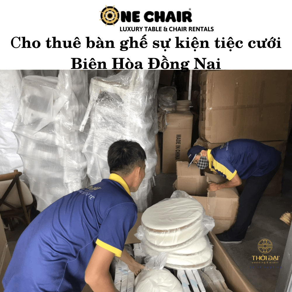 Cho thuê bàn ghế sự kiện tiệc cưới Biên Hòa Đồng Nai