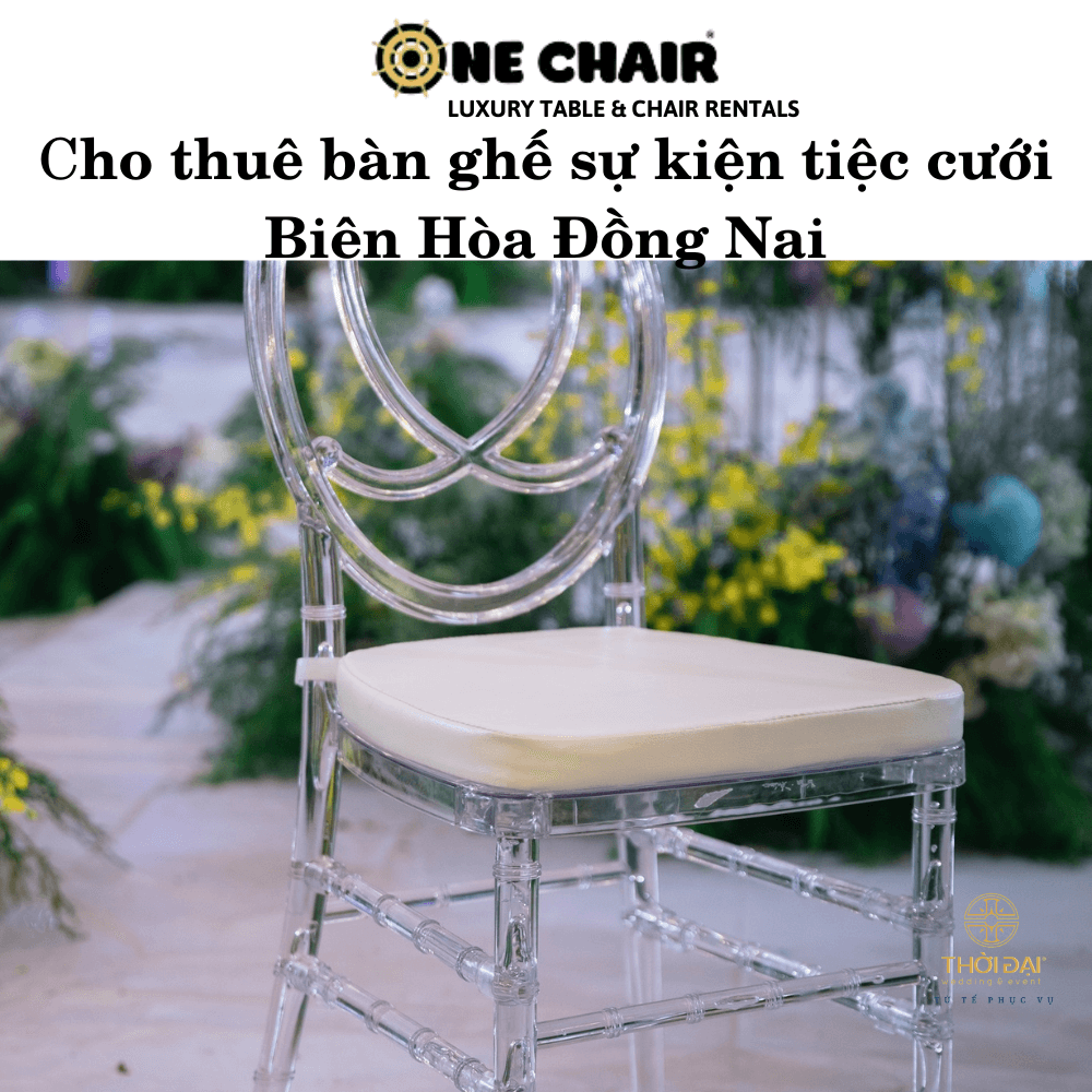 Cho thuê bàn ghế sự kiện tiệc cưới Biên Hòa Đồng Nai