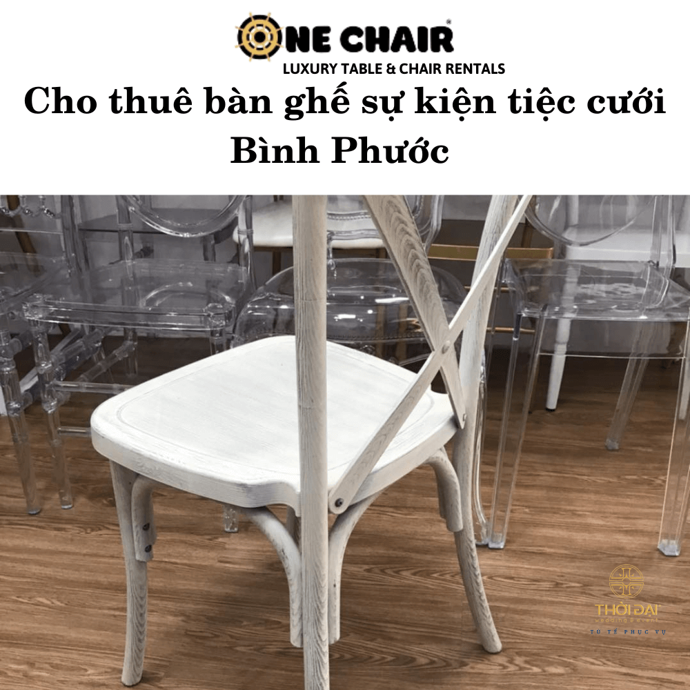 Cho thuê bàn ghế ​​sự kiện tiệc cưới Bình Phước