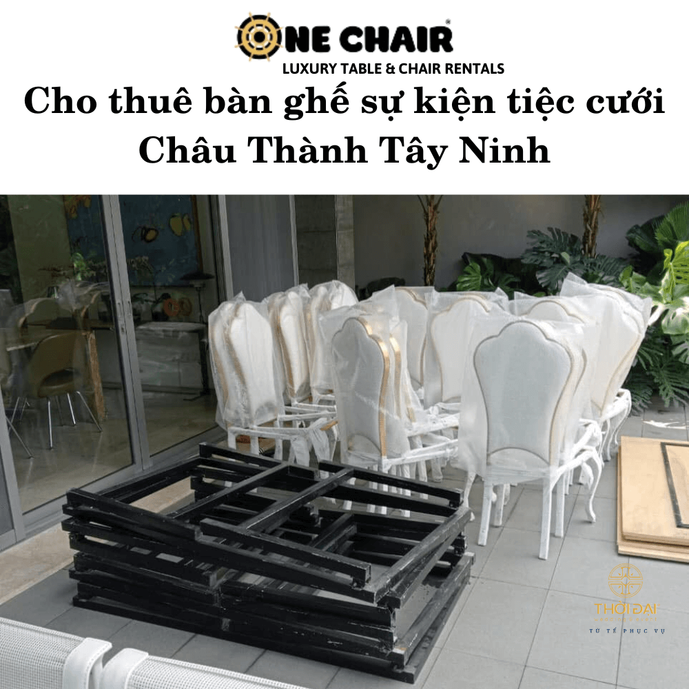 Cho thuê bàn ghế sự kiện tiệc cưới Châu Thành Tây Ninh