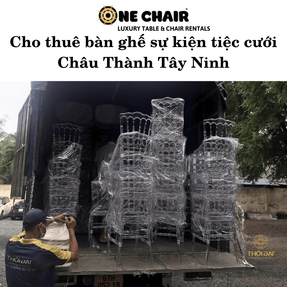 Cho thuê bàn ghế sự kiện tiệc cưới Châu Thành Tây Ninh