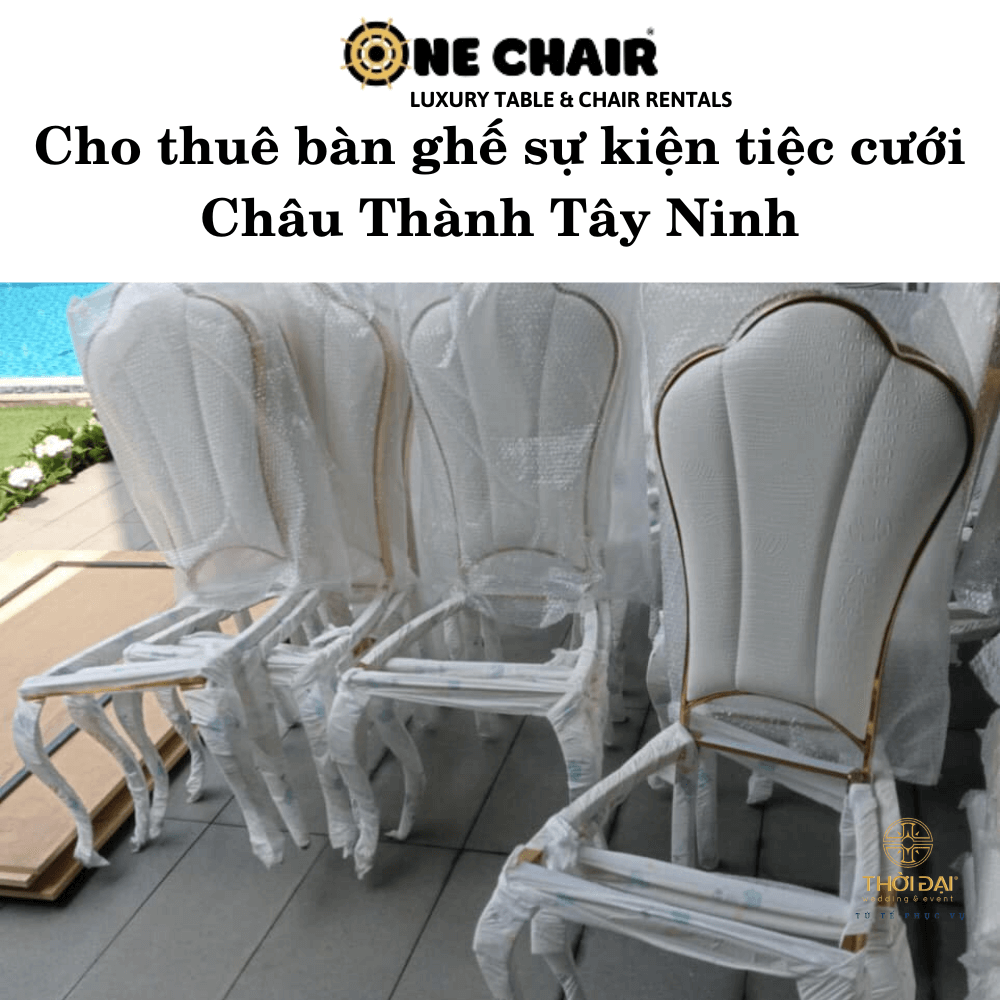 Cho thuê bàn ghế sự kiện tiệc cưới Châu Thành Tây Ninh