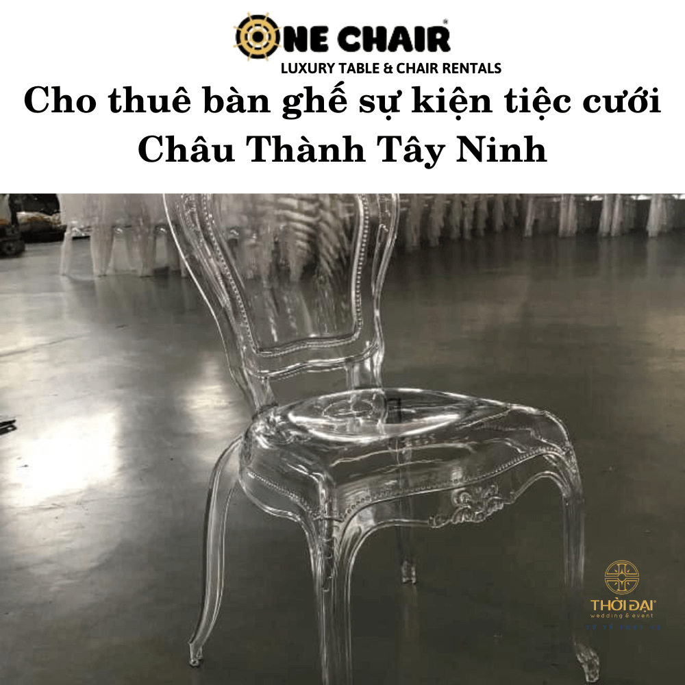 Cho thuê bàn ghế sự kiện tiệc cưới Châu Thành Tây Ninh