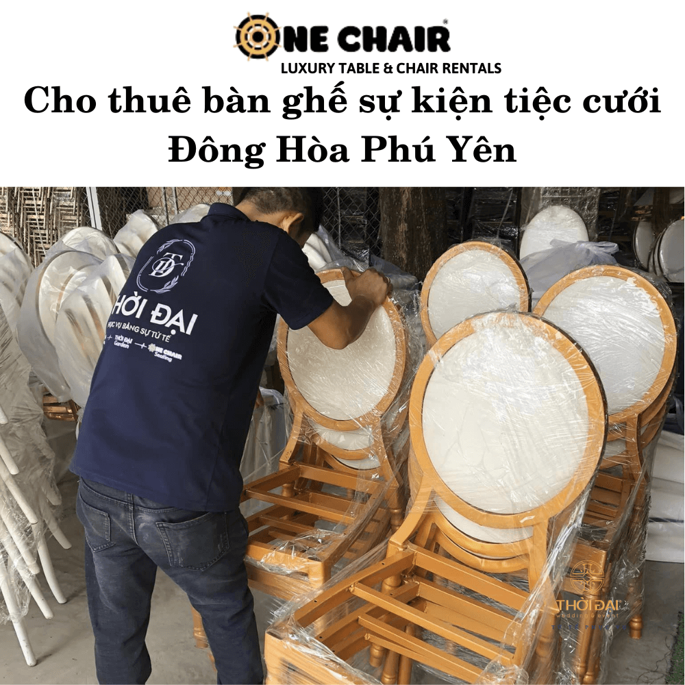 Cho thuê bàn ghế sự kiện tiệc cưới Đông Hòa Phú Yên