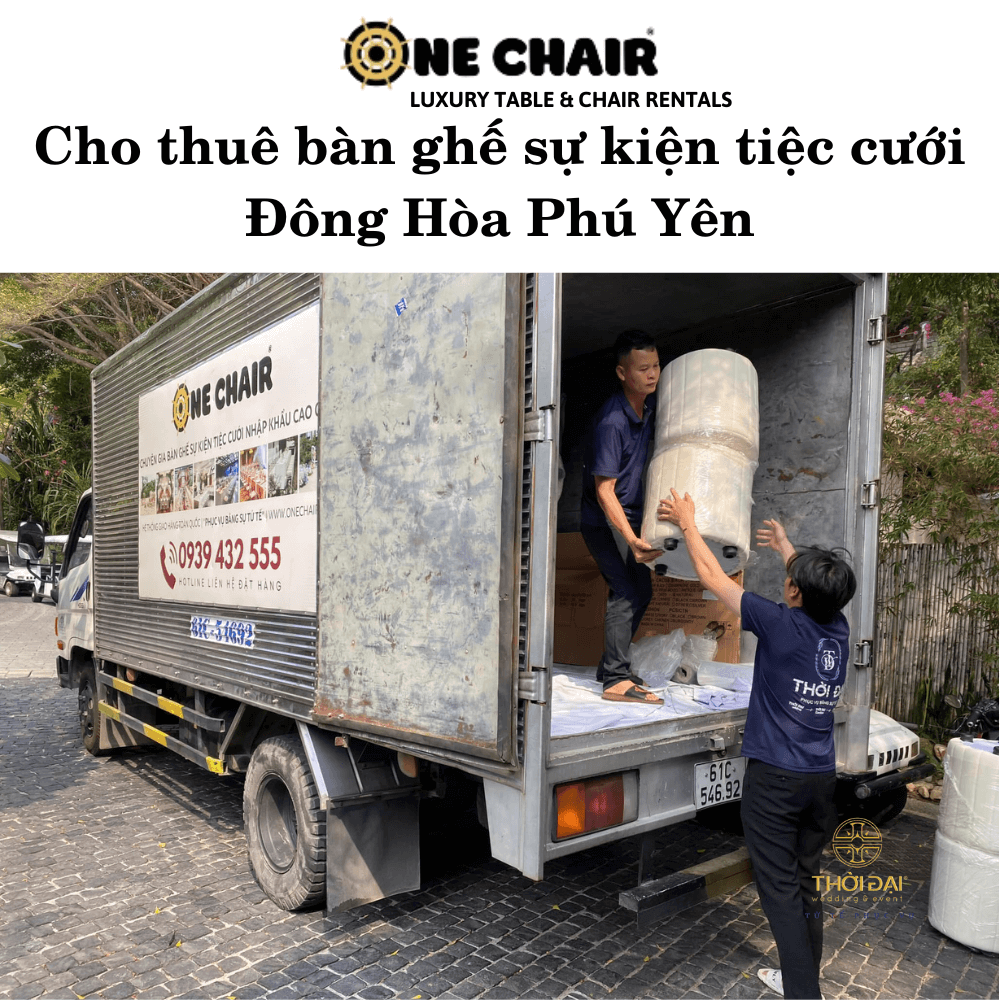 Cho thuê bàn ghế sự kiện tiệc cưới Đông Hòa Phú Yên