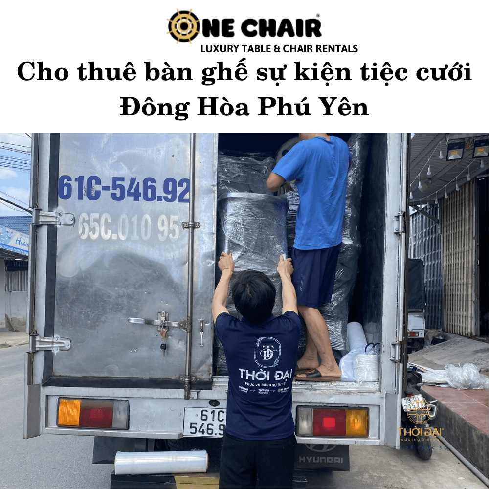 Cho thuê bàn ghế sự kiện tiệc cưới Đông Hòa Phú Yên