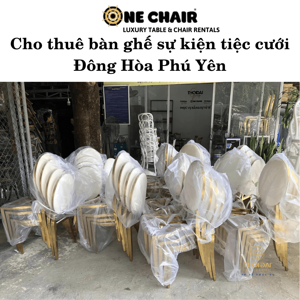 Cho thuê bàn ghế sự kiện tiệc cưới Đông Hòa Phú Yên