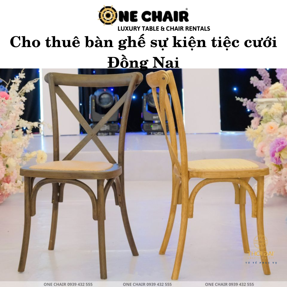 Cho thuê bàn ghế sự kiện tiệc cưới Đồng Nai