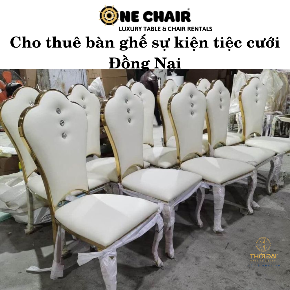 Cho thuê bàn ghế sự kiện tiệc cưới Đồng Nai