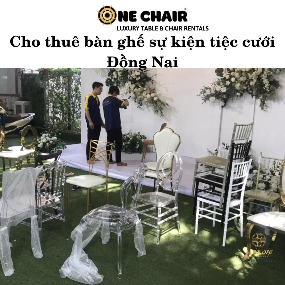 Cho thuê bàn ghế sự kiện tiệc cưới Đồng Nai