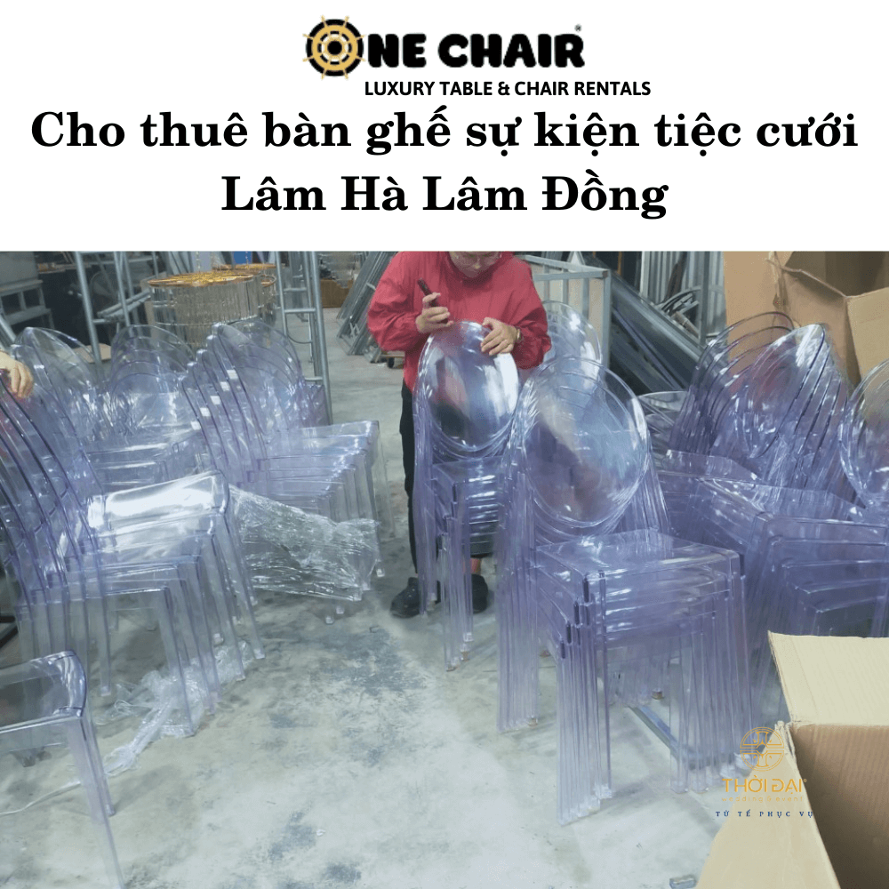 Cho thuê bàn ghế sự kiện tiệc cưới Lâm Hà Lâm Đồng