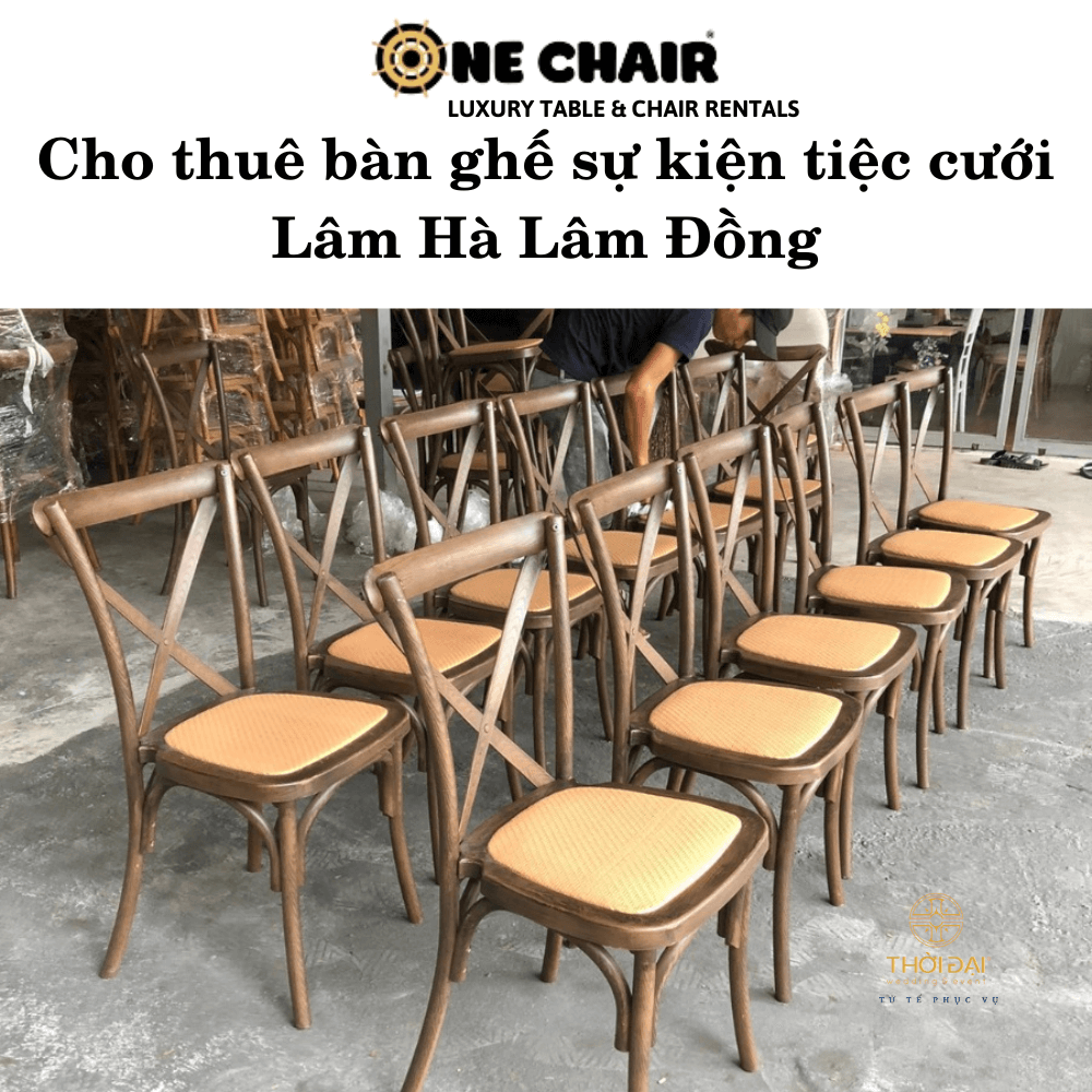 Cho thuê bàn ghế sự kiện tiệc cưới Lâm Hà Lâm Đồng