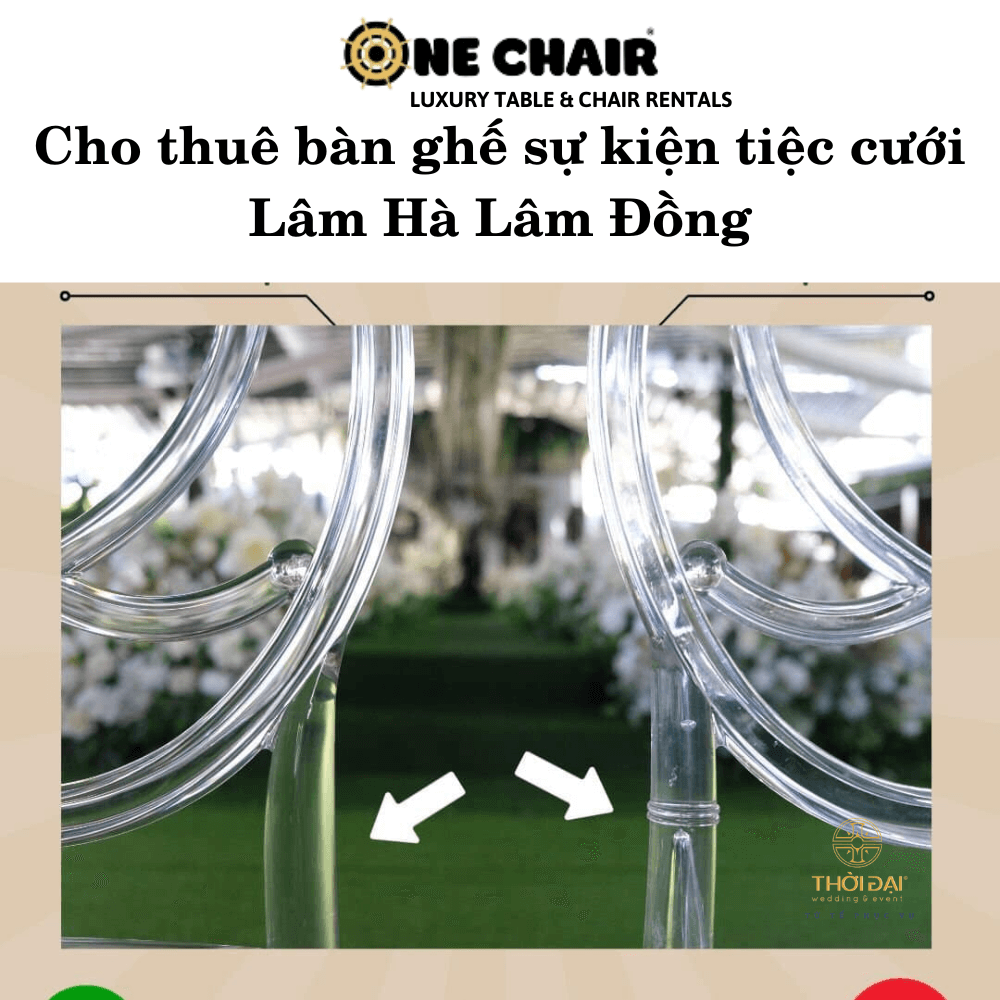 Cho thuê bàn ghế sự kiện tiệc cưới Lâm Hà Lâm Đồng