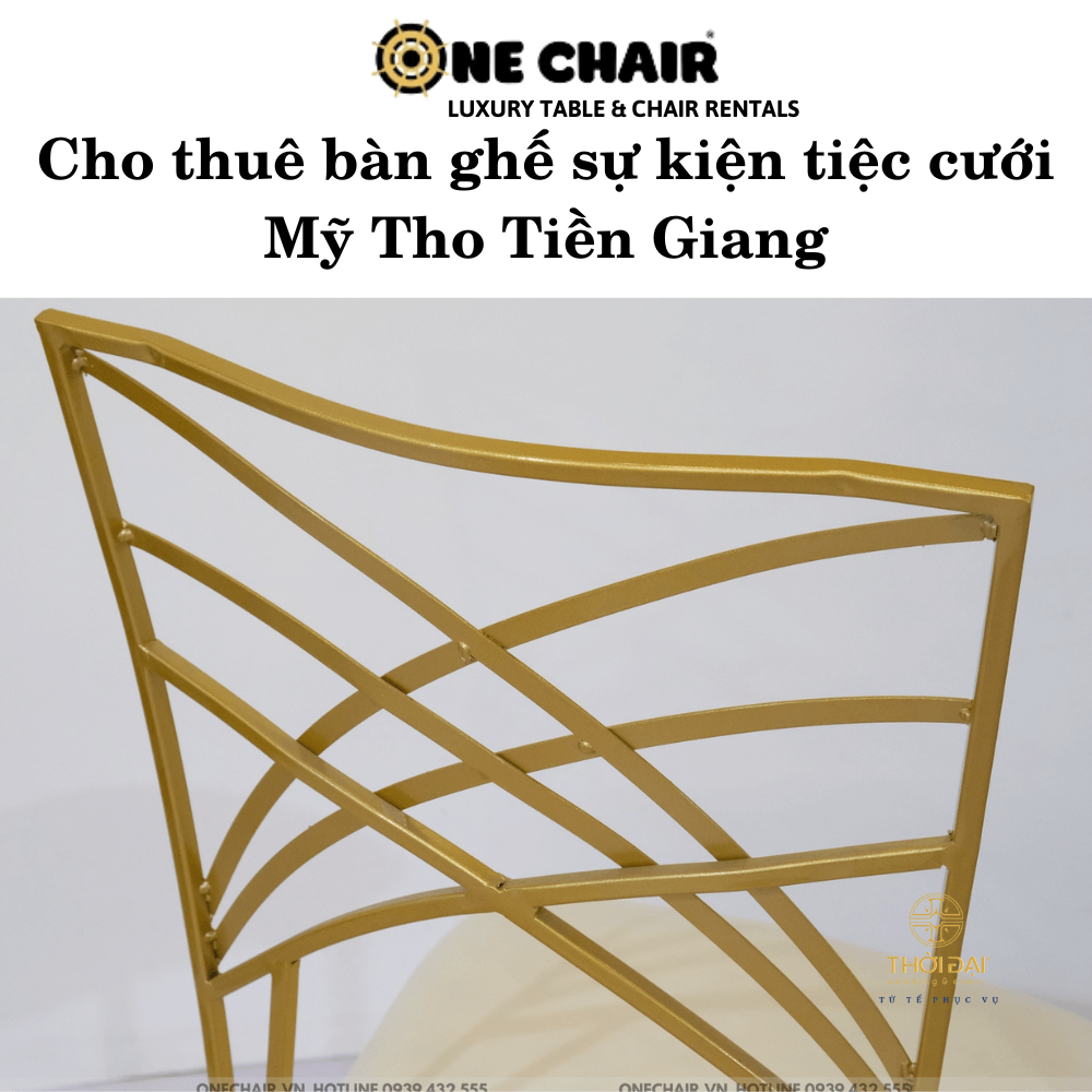 Cho thuê bàn ghế sự kiện tiệc cưới Mỹ Tho Tiền Giang