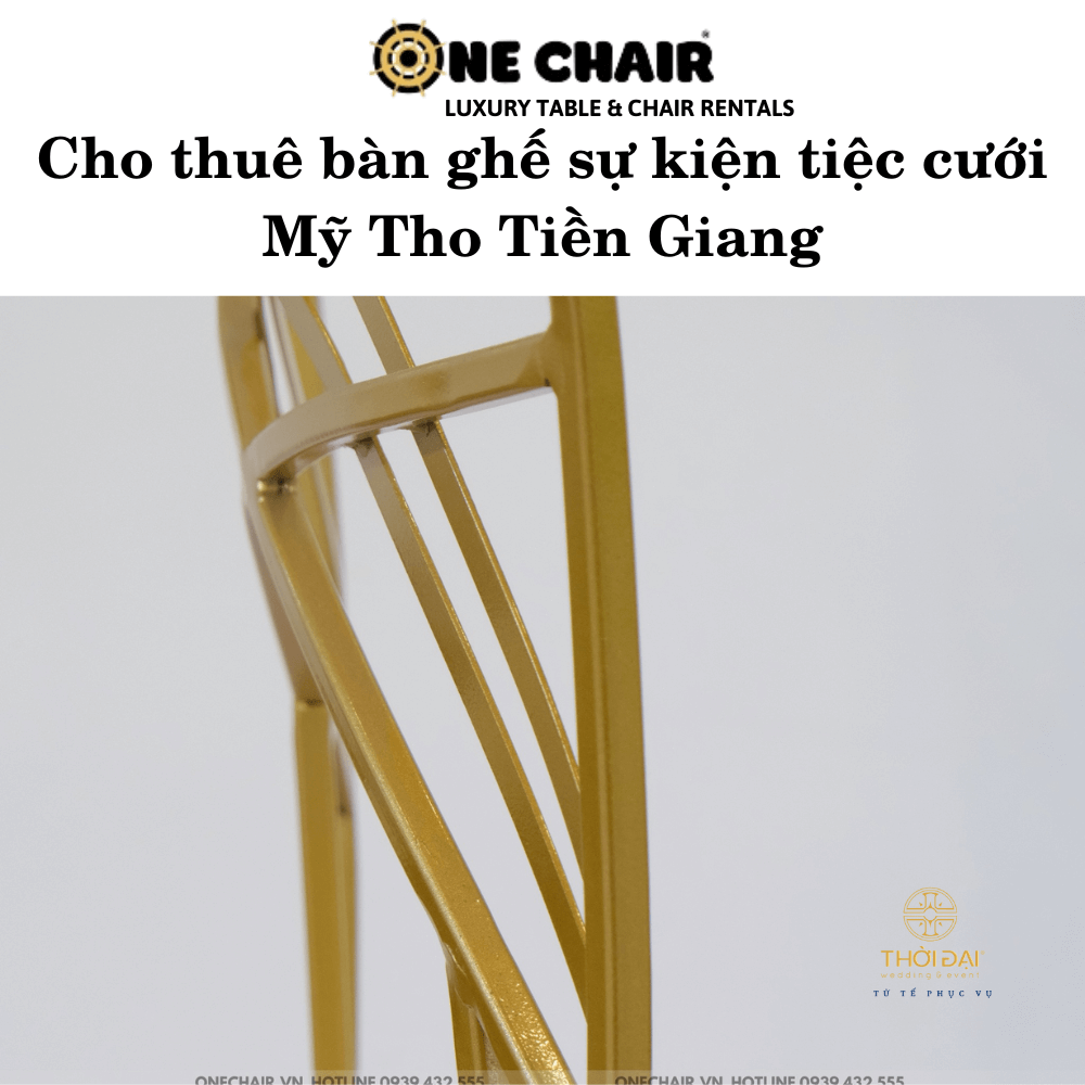 Cho thuê bàn ghế sự kiện tiệc cưới Mỹ Tho Tiền Giang