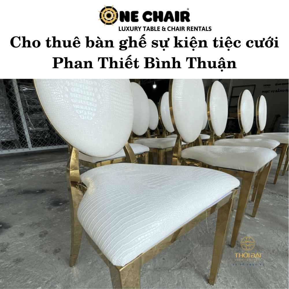 Cho thuê bàn ghế sự kiện tiệc cưới Phan Thiết Bình Thuận
