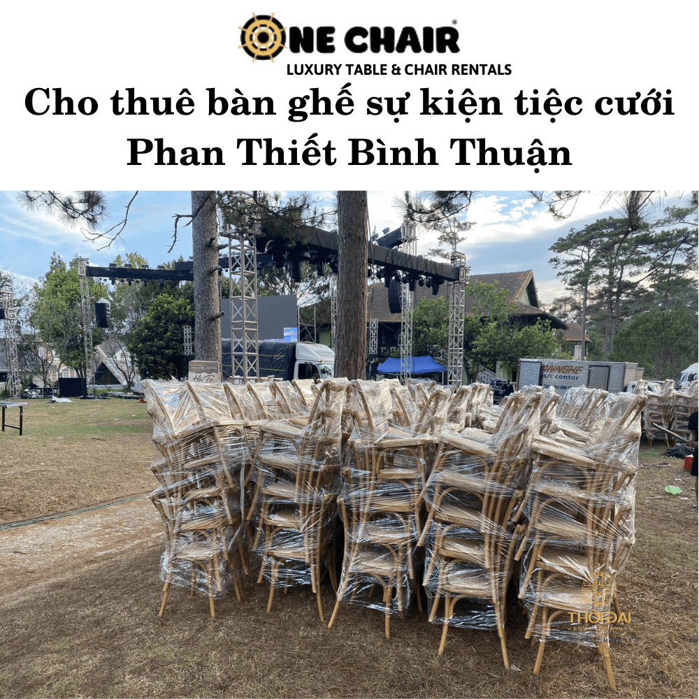 Cho thuê bàn ghế sự kiện tiệc cưới Phan Thiết Bình Thuận