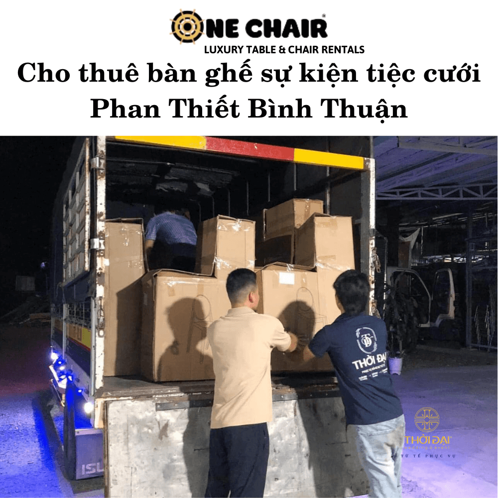 Cho thuê bàn ghế sự kiện tiệc cưới Phan Thiết Bình Thuận