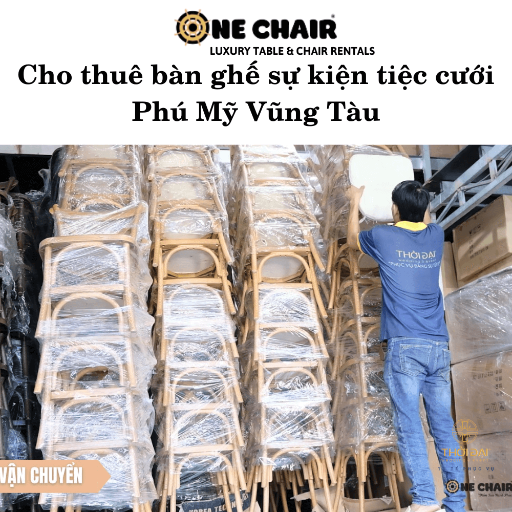 Cho thuê bàn ghế sự kiện tiệc cưới Phú Mỹ Vũng Tàu