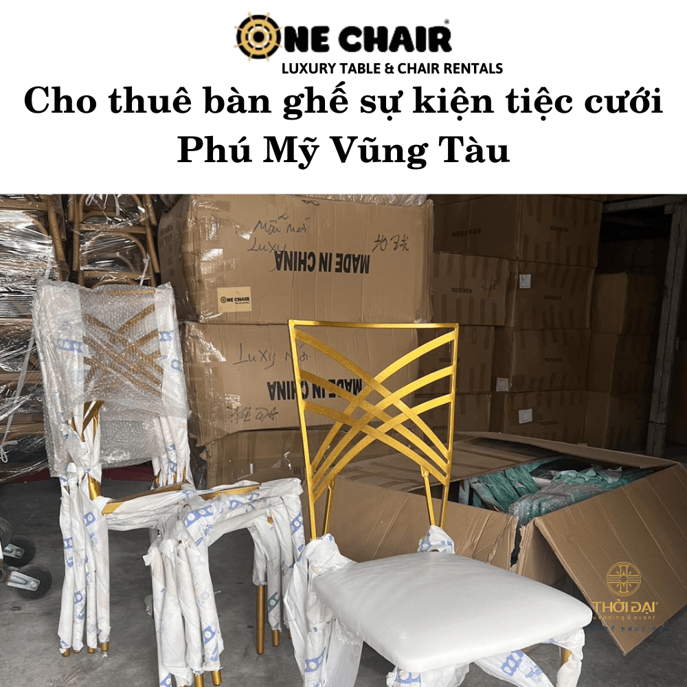 Cho thuê bàn ghế sự kiện tiệc cưới Phú Mỹ Vũng Tàu