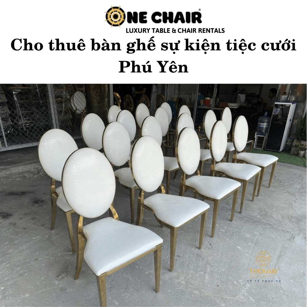 Cho thuê bàn ghế sự kiện tiệc cưới Phú Yên
