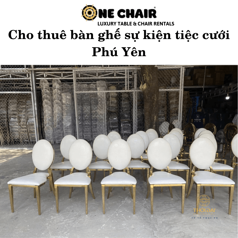 Cho thuê bàn ghế sự kiện tiệc cưới Phú Yên