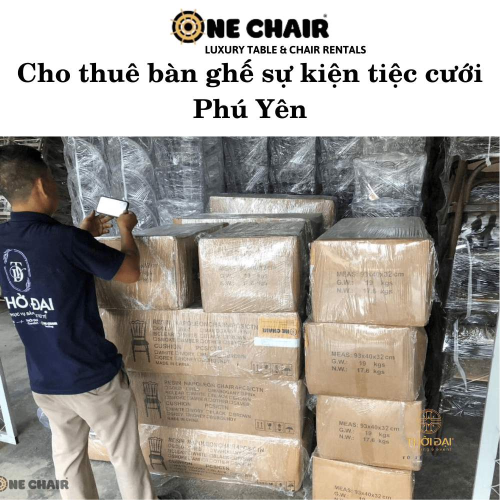Cho thuê bàn ghế sự kiện tiệc cưới Phú Yên