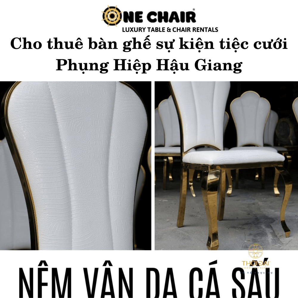 Cho thuê bàn ghế sự kiện tiệc cưới Phụng Hiệp Hậu Giang